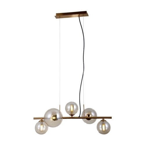 Italux Canello copper chandelier