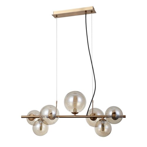 Italux Canello copper chandelier