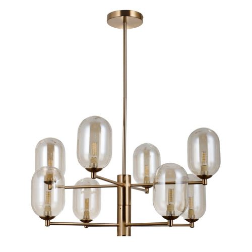 Italux Perano bronze chandelier