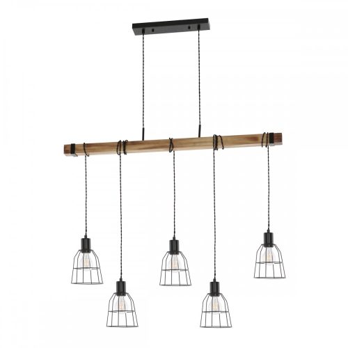 Italux Ponte black pendant