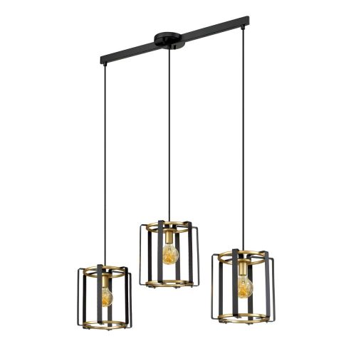 Italux Primero black pendant