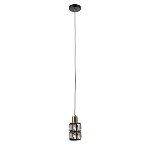 Italux Menfi black pendant