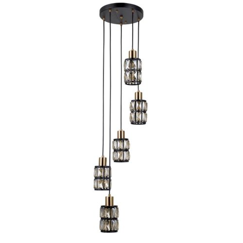 Italux Menfi black pendant