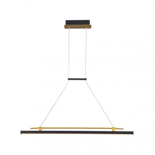 Italux Merlot black pendant