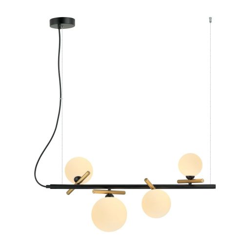 Italux Reverso black chandelier