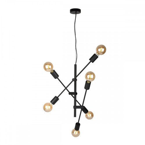 Italux Ferreia black pendant