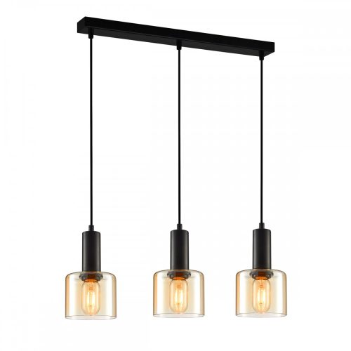 Italux Santia black pendant