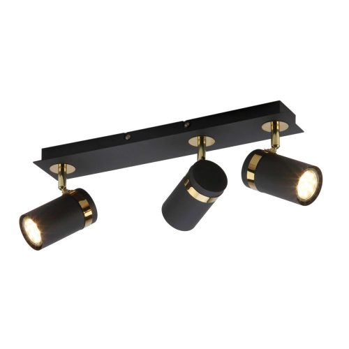 Italux Verano black spot lamp