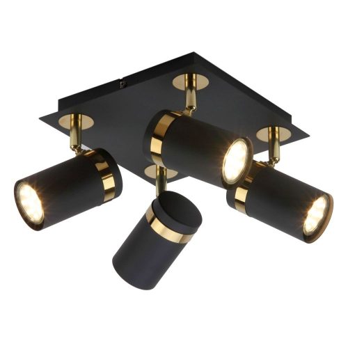 Italux Verano black spot lamp