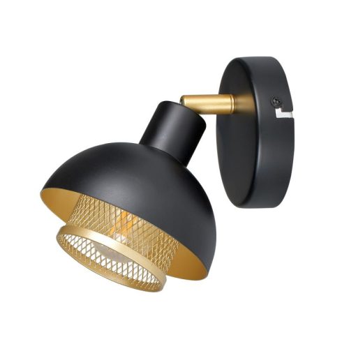 Italux Savio black wall lamp