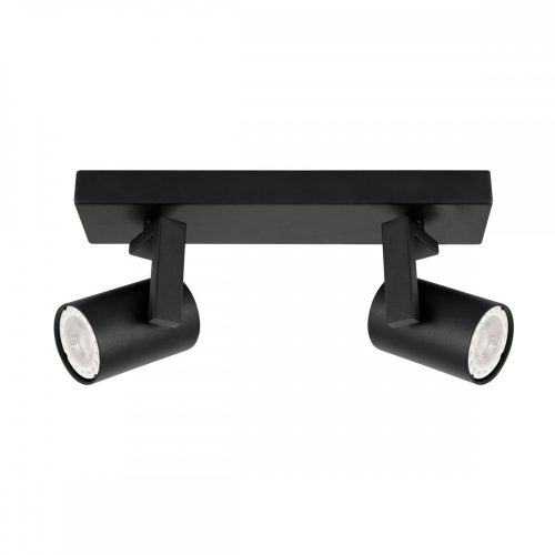 Italux Mola black ceiling lamp