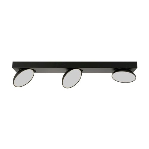 Italux Castelio black ceiling lamp