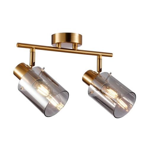 Italux Sardo copper ceiling lamp