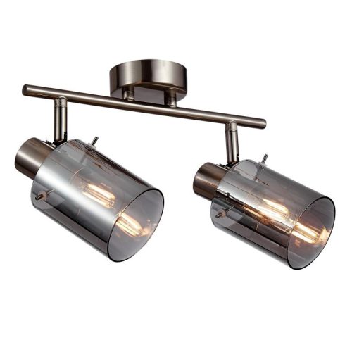 Italux Sardo silver ceiling lamp