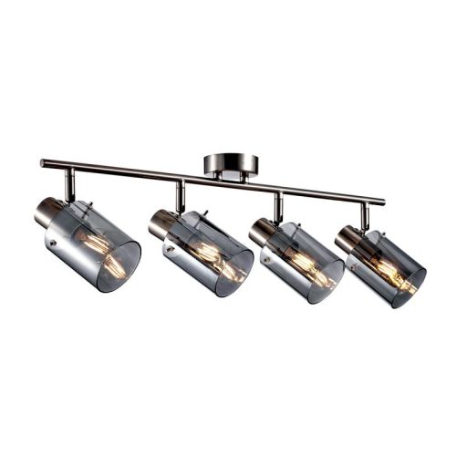 Italux Sardo silver ceiling lamp