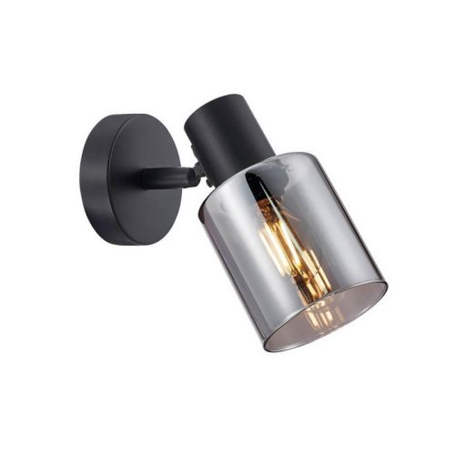 Italux Santia black wall lamp