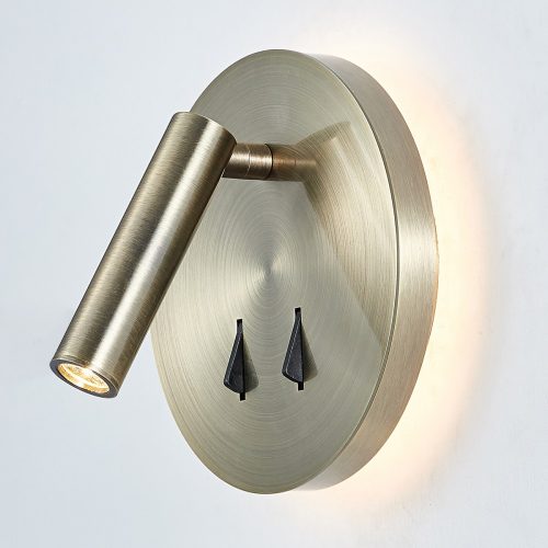 Italux Nelly bronze wall lamp