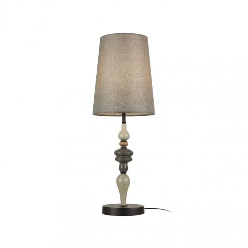 Italux Nerom gray table lamp