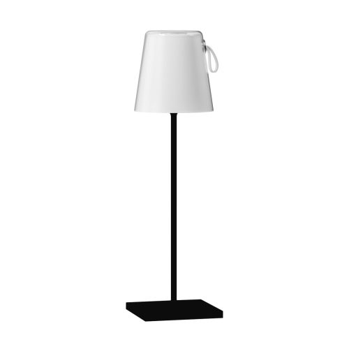 Italux Ostap black table lamp