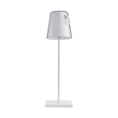 Italux Ostap white table lamp