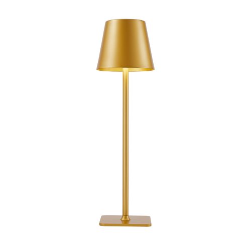 Italux Atlis gold table lamp