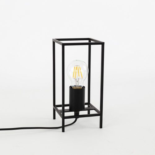 Italux Melando black table lamp