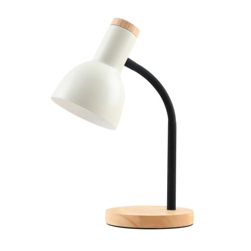 Italux Senza white table lamp