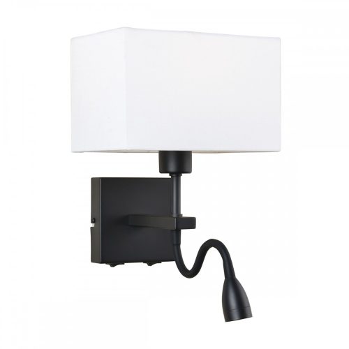 Italux Norte black wall lamp