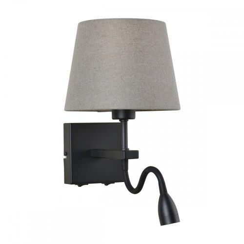 Italux Norte black wall lamp