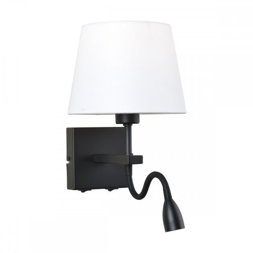 Italux Norte black wall lamp