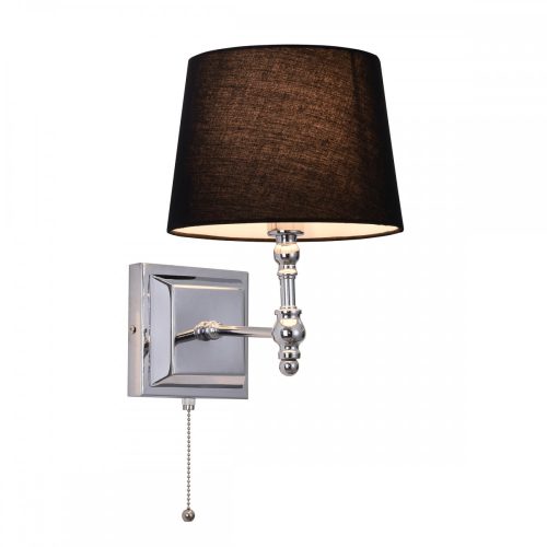 Italux Luno black wall lamp