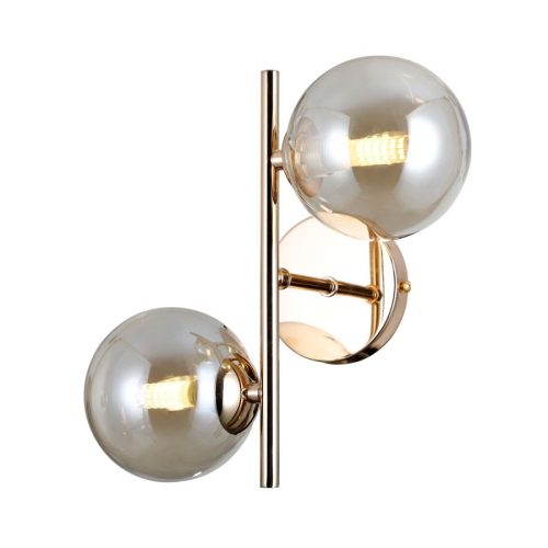 Italux Erimida gold wall lamp