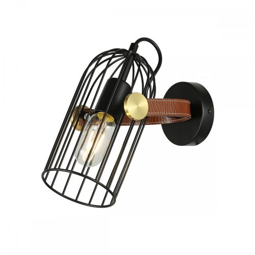 Italux Antoin black wall lamp