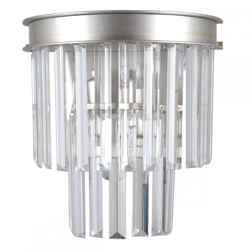 Italux Verdes silver wall lamp