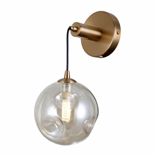 Italux Perlos copper wall lamp