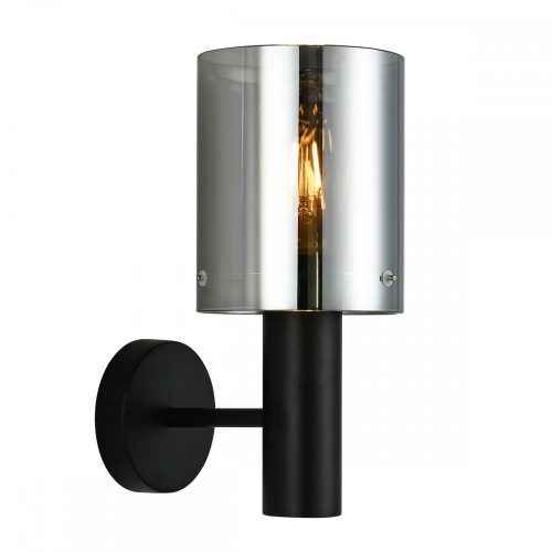 Italux Sardo black wall lamp