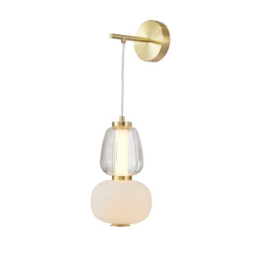 Italux Eris gold wall lamp