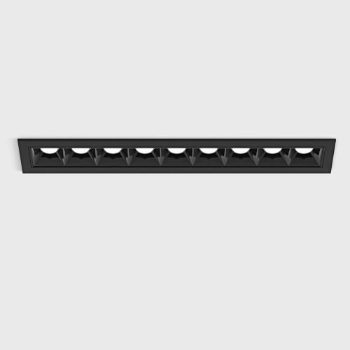 LTX VARIO COMFORT 218 black recessed indoor light