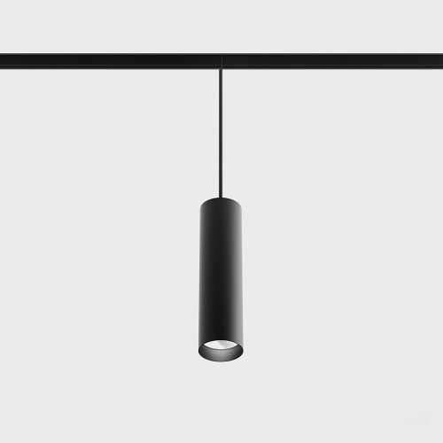 IN_LINE TUB M P 200 Pendant lamp, D52mm, H200mm, CREE LED 10.8W, 1280lm, 3000K, 50fok, CRI>90, IP20, black color - LTX-06.0521.19.930.BK