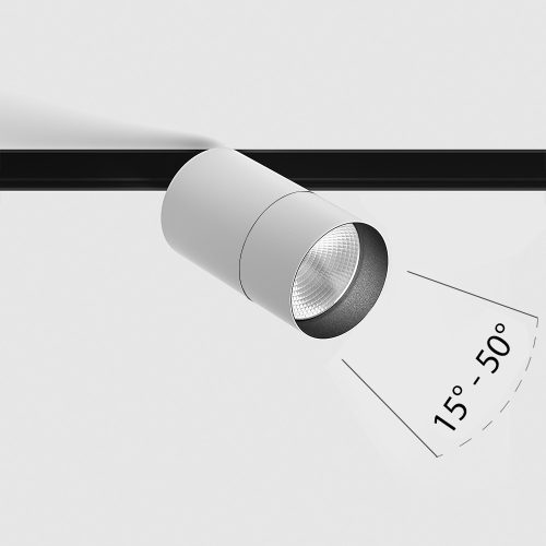 LTX IN_LINE ZOOM white track light system