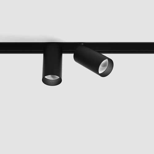 LTX IN_LINE TUB S A 60 X2 black track light system