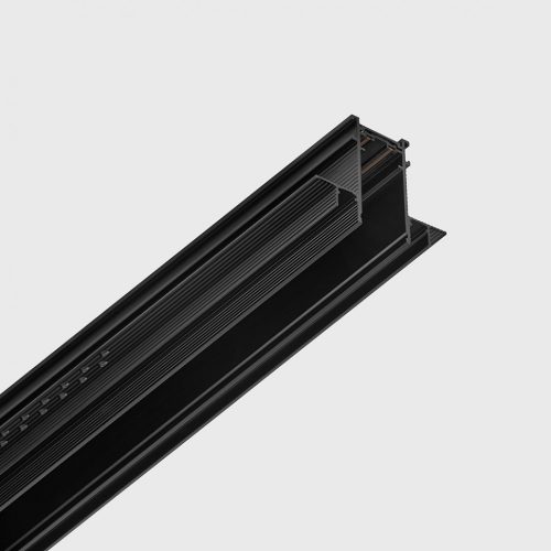 IN_LINE TRACK R 3000, L3000mm, W30mm, H54mm,  Recessed track without endcap and live end, black color  - LTX-06.R300.BK