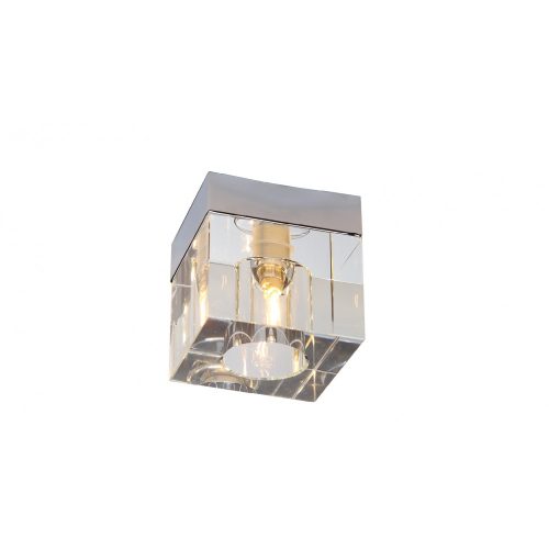 Maxlight Ice chrome ceiling lamp