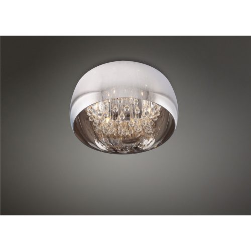 Maxlight MOONLIGHT chrome ceiling lamp