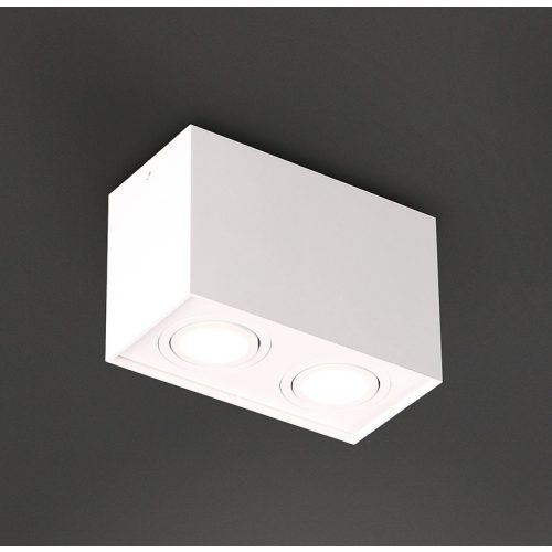 Maxlight BASIC SQUARE II white ceiling lamp