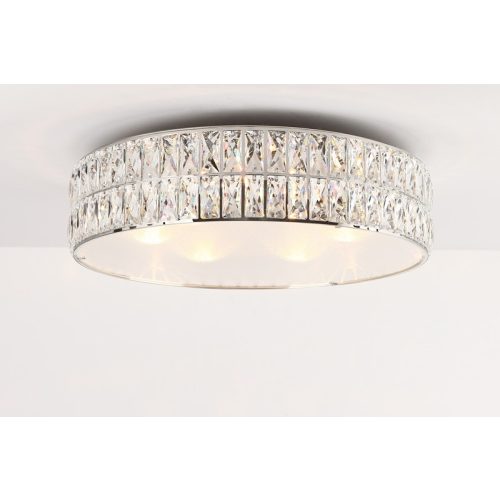 Maxlight DIAMANTE chrome ceiling lamp