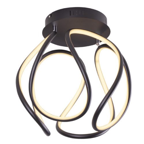 Maxlight Twist black ceiling lamp