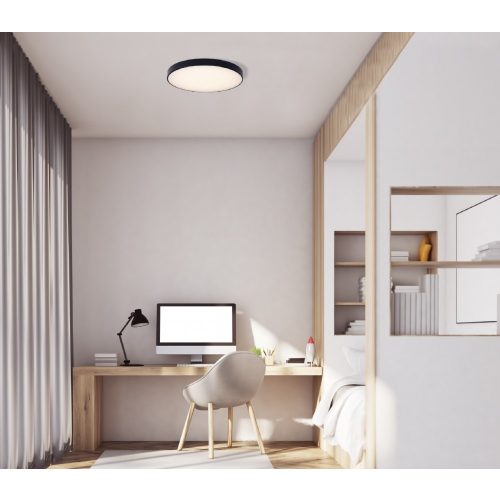 Maxlight HARD black ceiling lamp