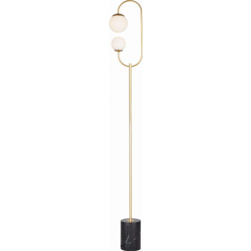 Maxlight TORO gold indoor floor lamp