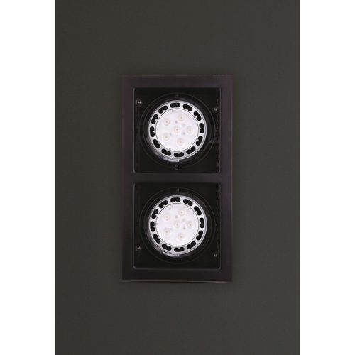 Maxlight MATRIX II black recessed indoor light